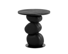 Sunpan 111732 - Paplo End Table - Black